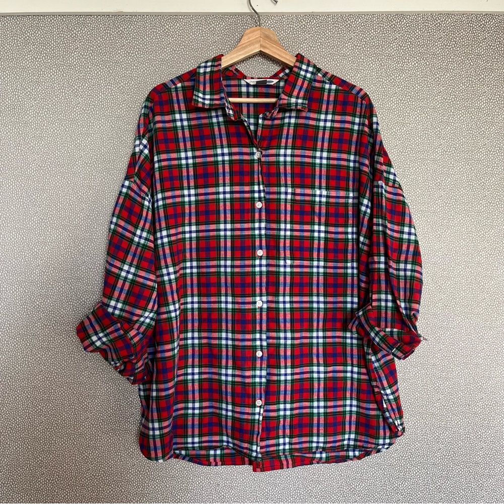 🆑 XXL Old Navy The Boyfriend Shirt Button-Up